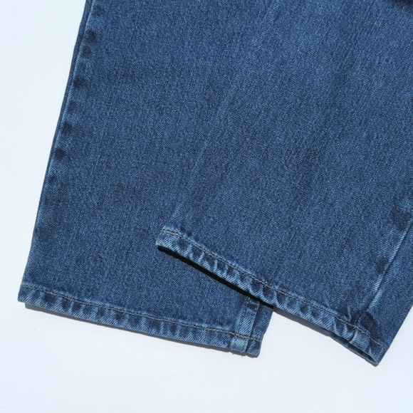 Tommy Hilfiger 2000 Vintage Medium Wash High Waisted Straight Leg Jeans Blue 12 - Picture 16 of 16